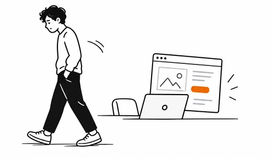Überladene Website strengt den Kunden an